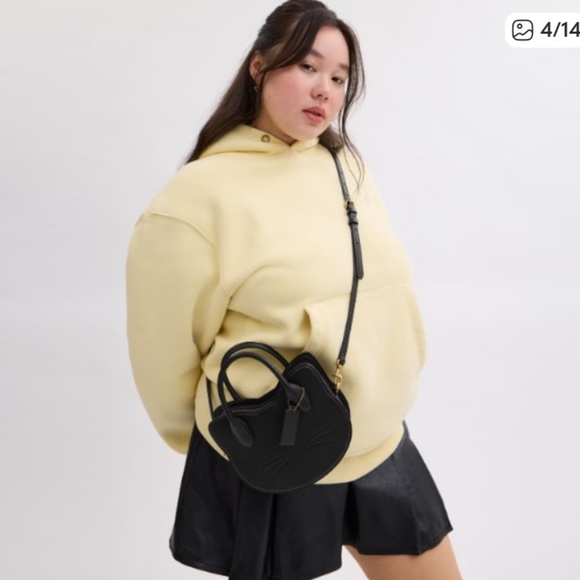 Coach Black Cat Bag - Picture 2 of 10